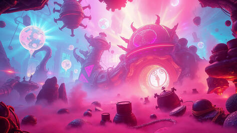 Purple Cave. Youtube Cover for Children Story Channel.